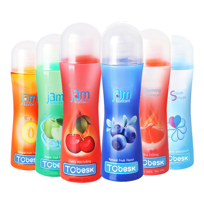 100 ml di lubrificanti sicuri per il corpo, fruttati, commestibili, aromatizzati, facile da pulire