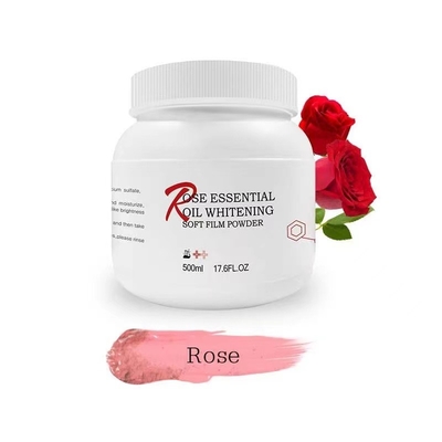 Maschera rosa a marchio privato in polvere lucidante e stretta