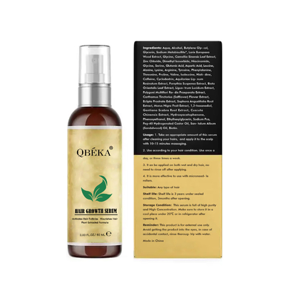 60 ml di siero per la crescita dei capelli vegano naturale e puro aiuta a far crescere capelli sani e forti