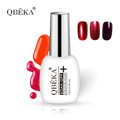 QBEKA Nail Gel Polish Nail UV Polish Multi Color Selection Certificato SGS,FDA,MSDS