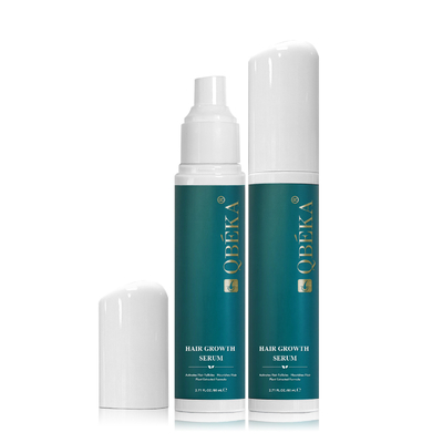 Trattamento con parrucchiere non irritante per capelli bagnati e asciutti QBEKA Siero organico per la crescita dei capelli