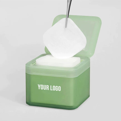 Logo personalizzato Pad tonico quotidiano per il viso per donna 7 tipi di tamponi facciali di cotone quadrato