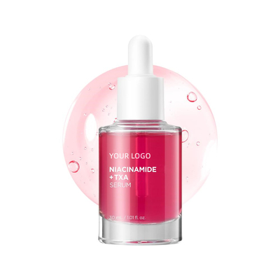 Siero per il viso con acido tranexamico niacinamide femminile per la correzione del colore della pelle e delle macchie scure