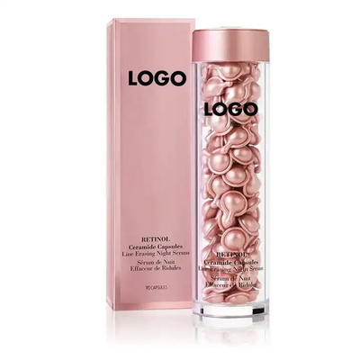 3 anni Tempo di conservazione Capsule di ceramide Gioventù giornaliera Siero di ripristino confezione personalizzata e logo