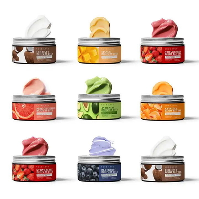 Crema idratante per la cura della pelle personalizzata con lucentezza naturale