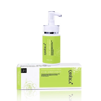 Peptidi Etichetta privata Organico Diminuzione della pancia 3 giorni Zenzero Flat Fat Tummy Burner Massage Cream