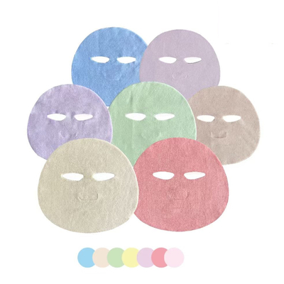 Maschera facciale a acido ialuronico multicolore per idratare e illuminare la pelle unisex