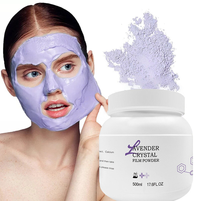 Home Peel-Off Lavender Jelly Mask Face Spa Anti Aging Hydrating Powder Mask Personalizzato