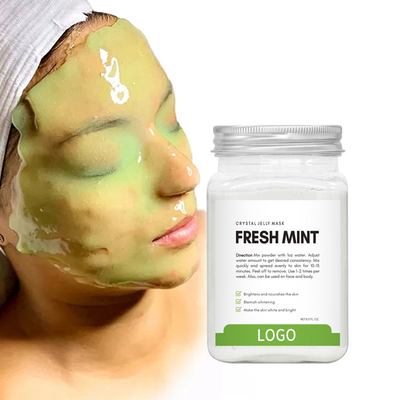 Maschera in polvere Maschera in polvere di cristallo OEM ODM Maschera idratante per il viso Maschera di fango organica