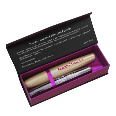 Prolash Mascara Fibra Lash Extender Semi Permanente Acque resistente Nero Ciglia Extension Kit