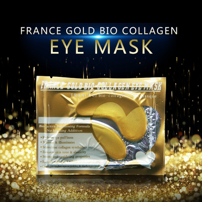 Maschera per gli occhi in collagene in oro 24k La soluzione definitiva per le linee oculari e la stanchezza