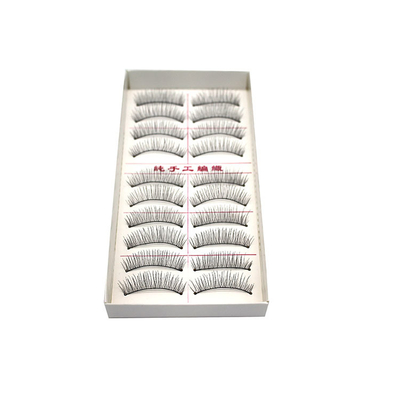 Donne Donne 10 coppie Bellezza naturale Taiwan Fibra False Ciglia 217 8MM-15MM Lunghezza