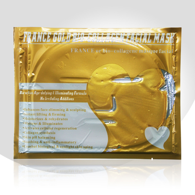 Beauty Skincare Bio Collagen 24K Gold Maschera Faciale Riparazione Sbianchimento Idratazione Per Il Volto