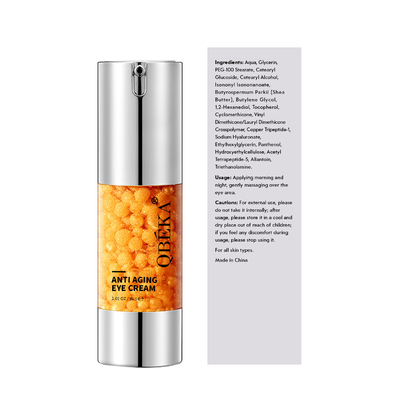 Servizio ODM OEM Crema anti-invecchiamento per gli occhi Crema di terapia oculistica intensiva e voluminosa