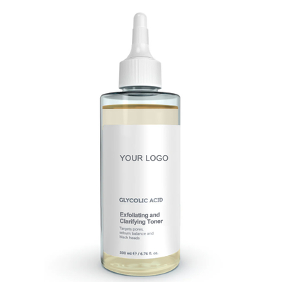 Toner con acido glicolico Il prodotto indispensabile per ridurre l'acne e rimuovere le macchie della pelle