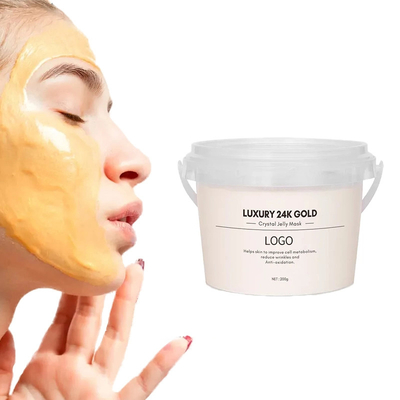 Protezione del viso Maschera di fango Maschera di gelatina in polvere 200 g Volume Ingrediente principale Collagene