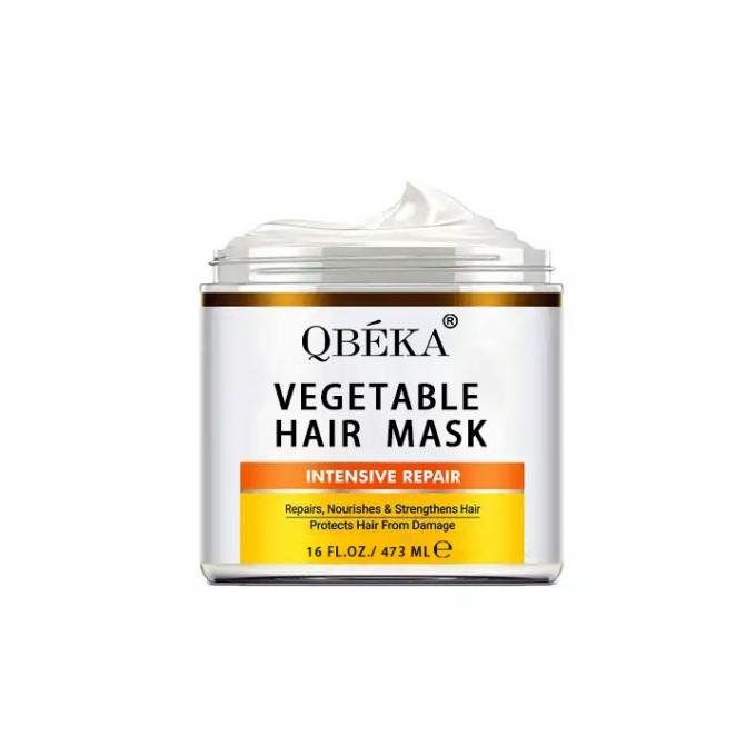 473ML Maschera naturale per capelli organica Riparazioni Nutri Fortifica i capelli 0