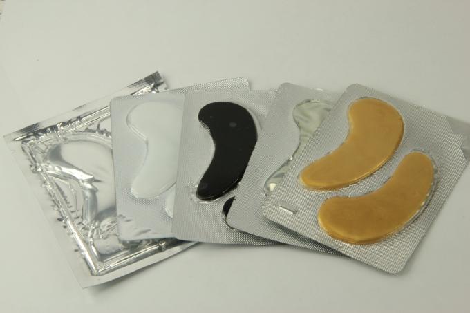 Maschera per gli occhi di collagene naturale in oro organico anti-rughe Riduce le rughe 4