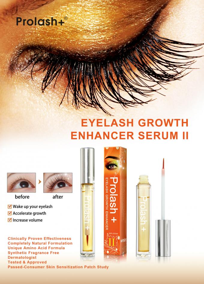 Form Liquid Logo Acceptabile Organico Natural Eyelash Growth Enhancer per private label 3