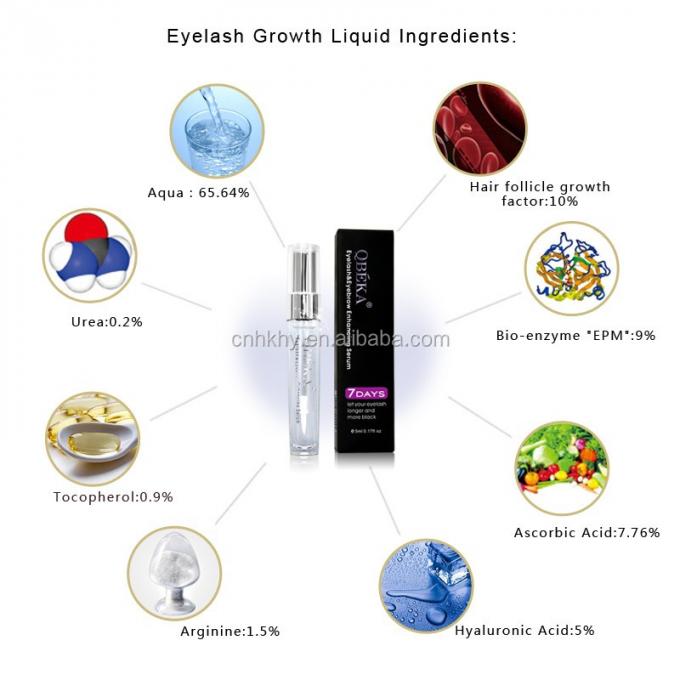 La cura più efficace delle sopracciglia e delle ciglia olio vegetale di erbe organiche siero di ciglia 5ml volume 14