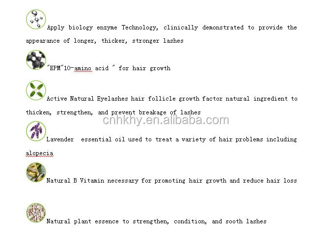Linguaggio Inglese Aumento delle sopracciglia per ciuffi più spessi più lunghi OEM/OBM/ODM Fornito 0