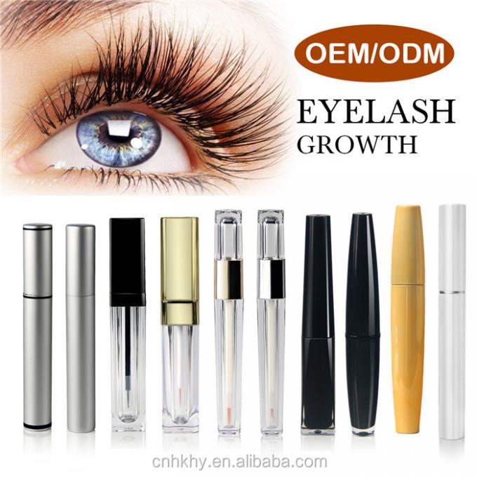 QBEKA Cosmetici Estratti di erbe Vitamina E organica Peptide Ciglia Siero di crescita delle sopracciglia 5ml 4