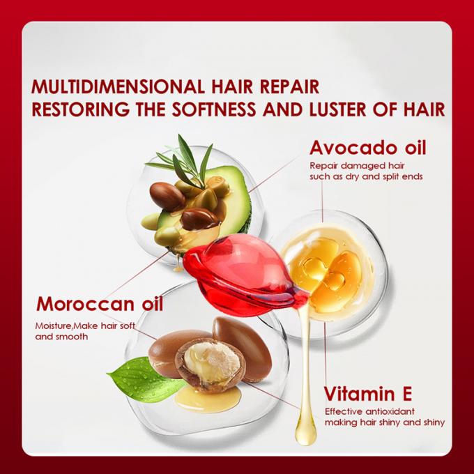 Olio di jojoba marocchino infuso Logo personalizzato Trattamento capelli Siero Capsula per etichetta privata 1