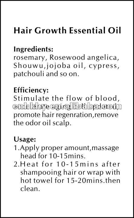 Olio essenziale naturale per la crescita dei capelli olio organico migliore con olio di angelica di palissandro 2