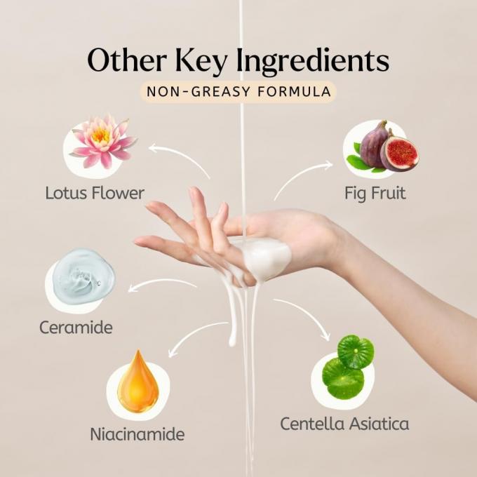 Estratti naturali Toner per il riso supporto per l'idratazione e la ricarica della pelle 1