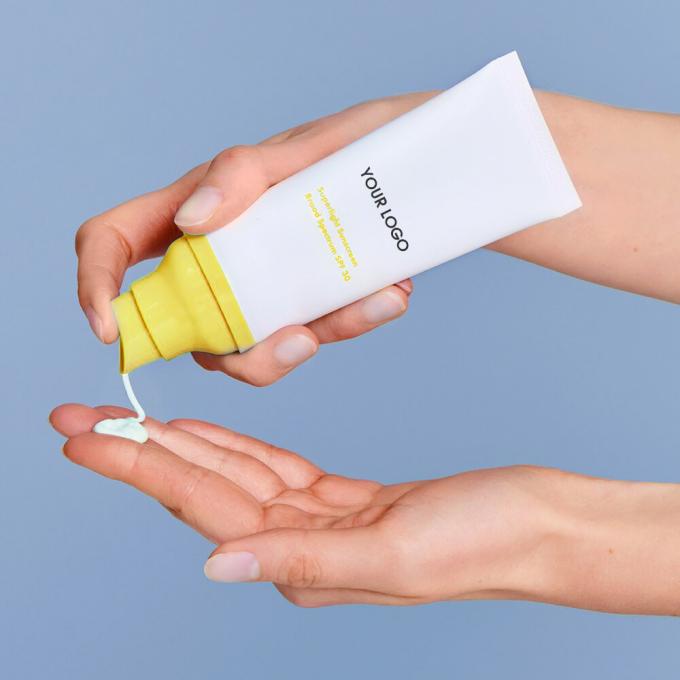 Protezione solare maschile private label SPF 30 Crema solare con ossido di zinco 1