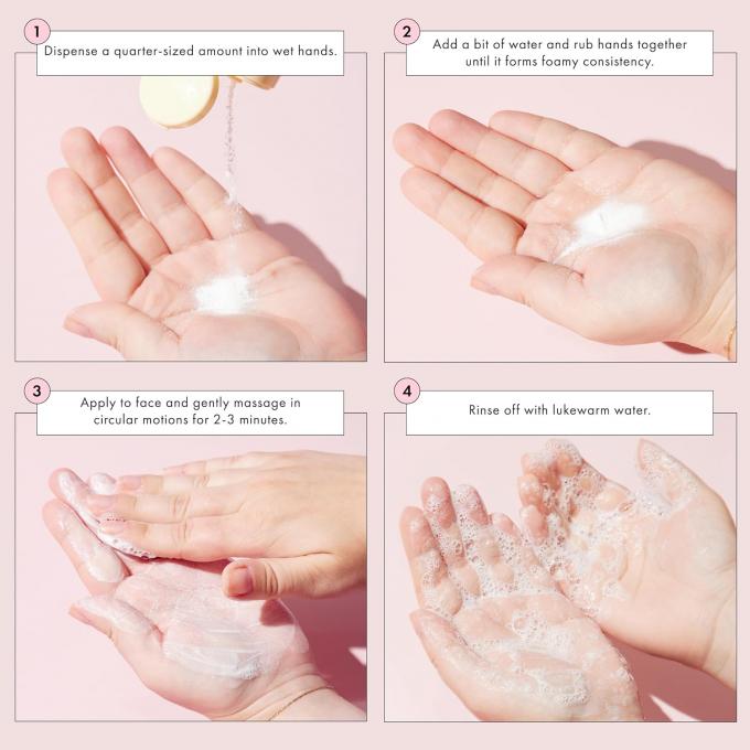 Support Private Label Enzyme Face Wash Powder Maschio Papaya Powder Pulizzatore in polvere 2