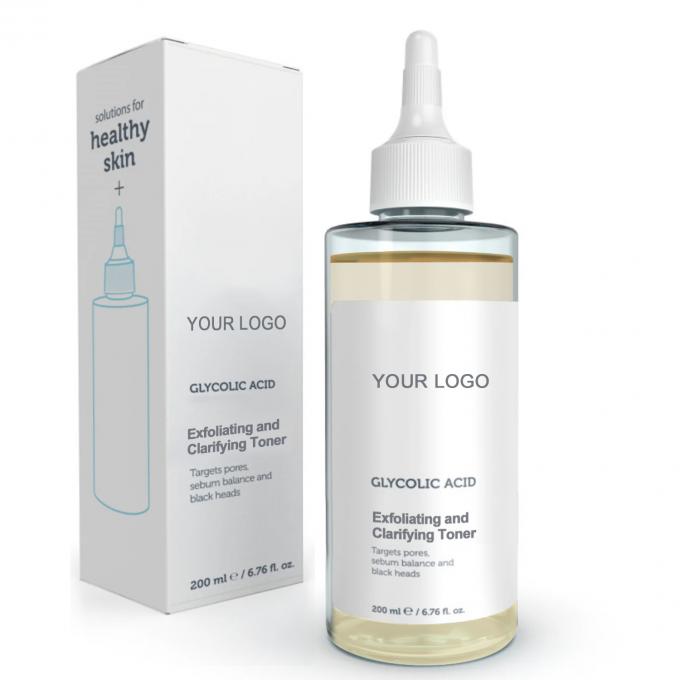 Toner con acido glicolico Il prodotto indispensabile per ridurre l'acne e rimuovere le macchie della pelle 0