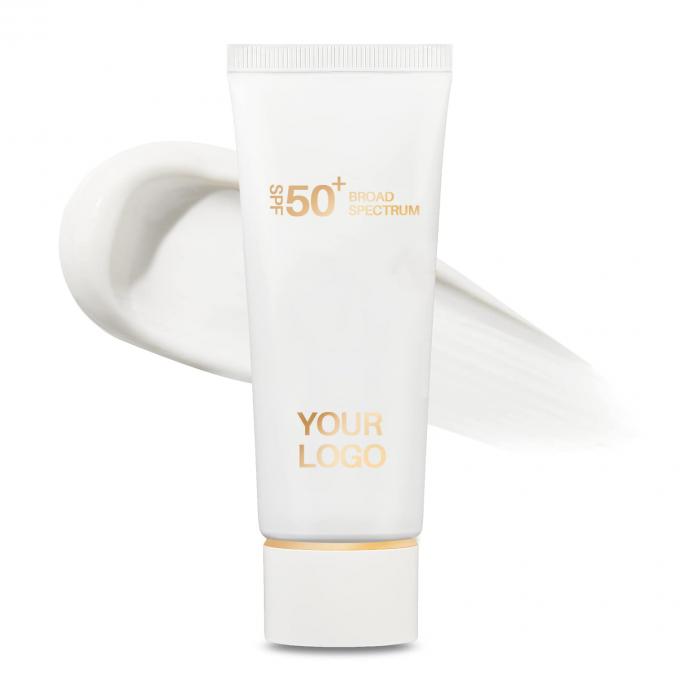 SPF 50 Protezione solare per uomini Protezione UVA/UVB a spettro ampio Leggera Nessun calco bianco 0