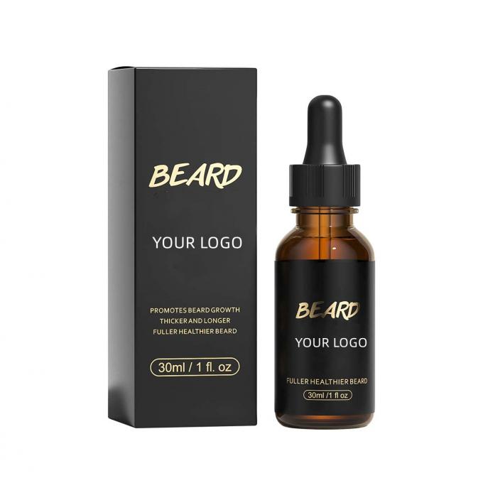 Crema idratante per la barba maschile rafforza e ammorbidisce con olio di semi di ricino 0