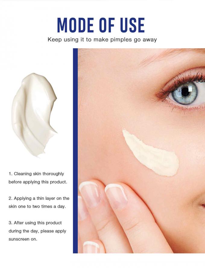 Crema naturale organica per il trattamento dell' acne quantità 1000 6
