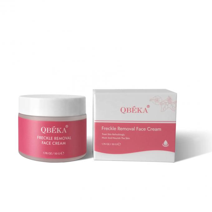 Faccia e corpo femminile QBEKA Crema per la rimozione delle lentiggini 50g per il ringiovanimento della pelle 1