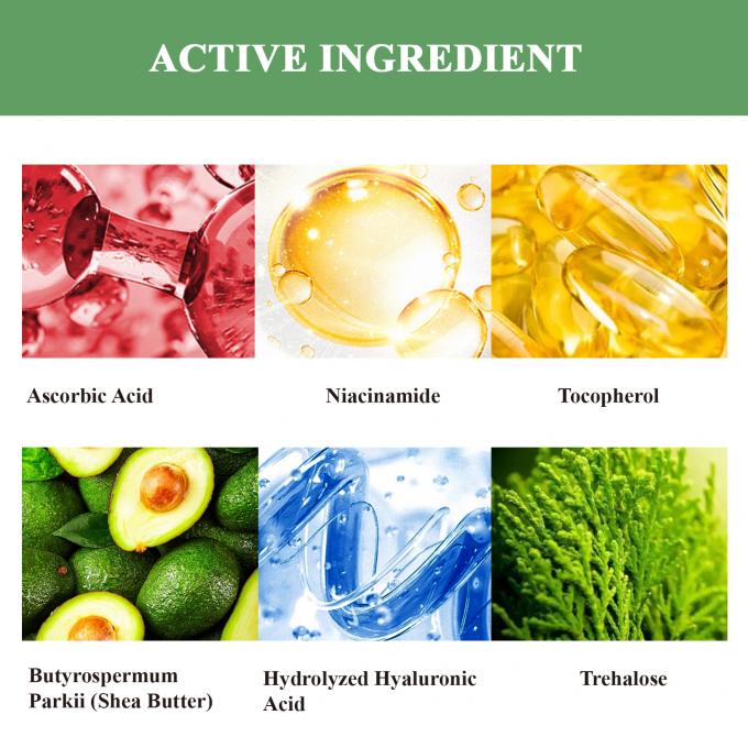 Dimensioni normali Crema idratante anti-invecchiamento Organica naturale per sollevare le rughe Crema per adulti 10