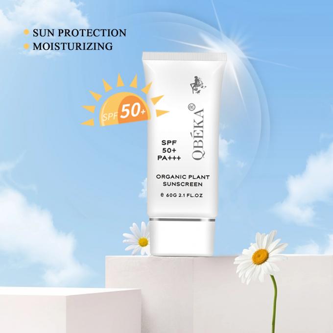 Crema solare OEM/ODM Acceptabile Crema solare organica per viso e corpo 0