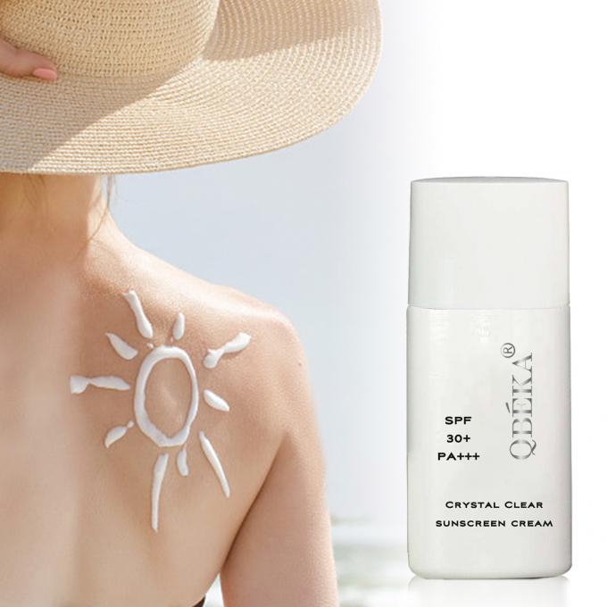 Crema solare OEM/ODM Acceptabile Crema solare organica per viso e corpo 3