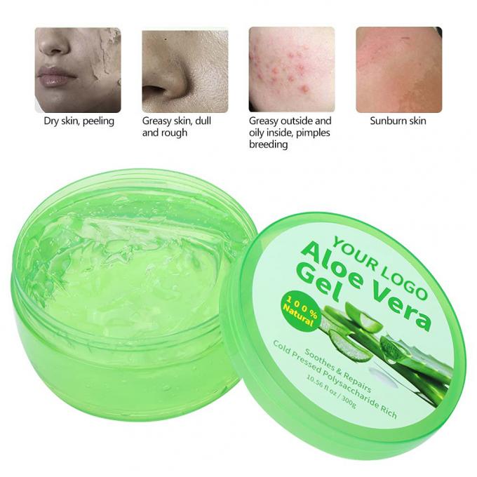 OEM Organic After Sun Cooling Aloe Vera Gel per la pelle irritabile 0