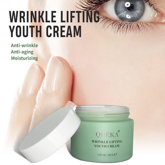 Crema anti-invecchiamento anti-rughe QBEKA con formula alleggerente e idratante 0