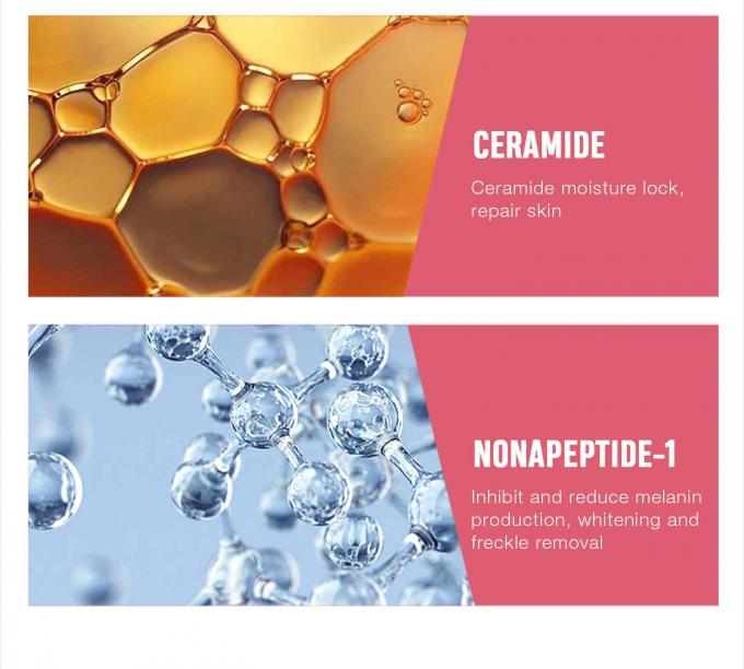 Crema per il viso anti lentiggini a base di glicerina per prodotti OEM/ODM per la cura della pelle 12