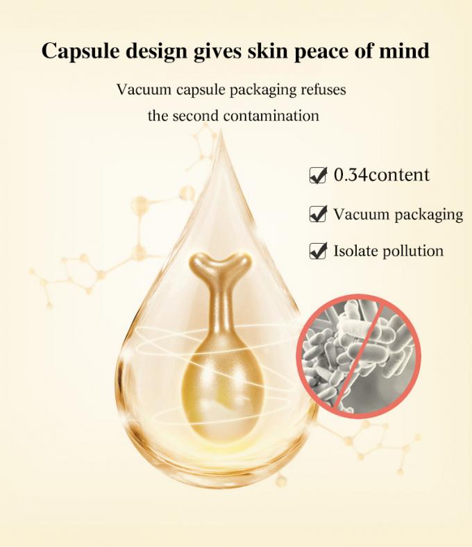 Capsula di aloe femminile Siero per la pulizia del viso per la pulizia profonda della pelle Senza profumo 3