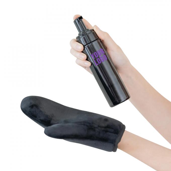 Kit autoabbronzatore di correzione del colore con applicatore Mitt autoabbronzatore Mousse abbronzatore scuro 0
