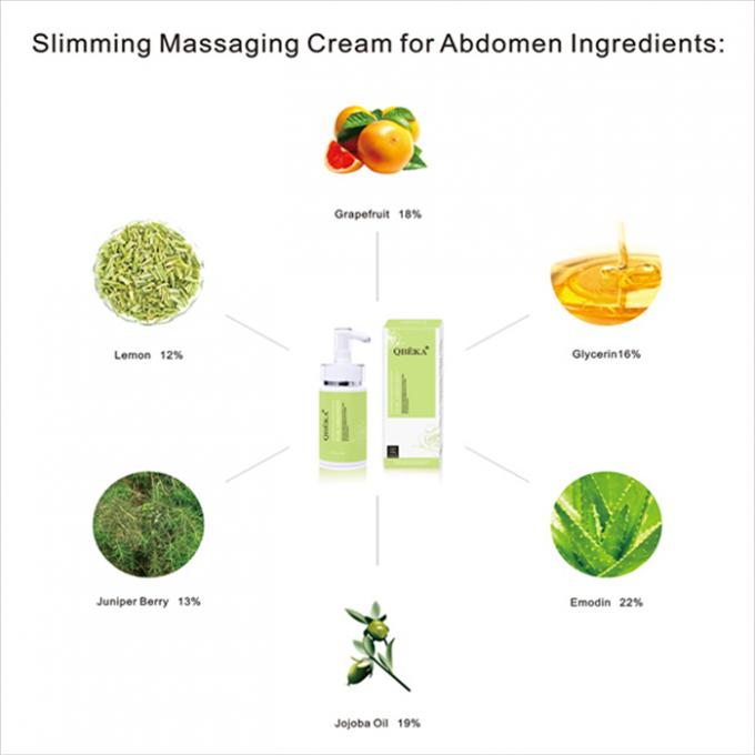 Massaggiatore dimagrante Per perdita di peso QBEKA Crema calda con olio di jojoba per mani e gambe 10