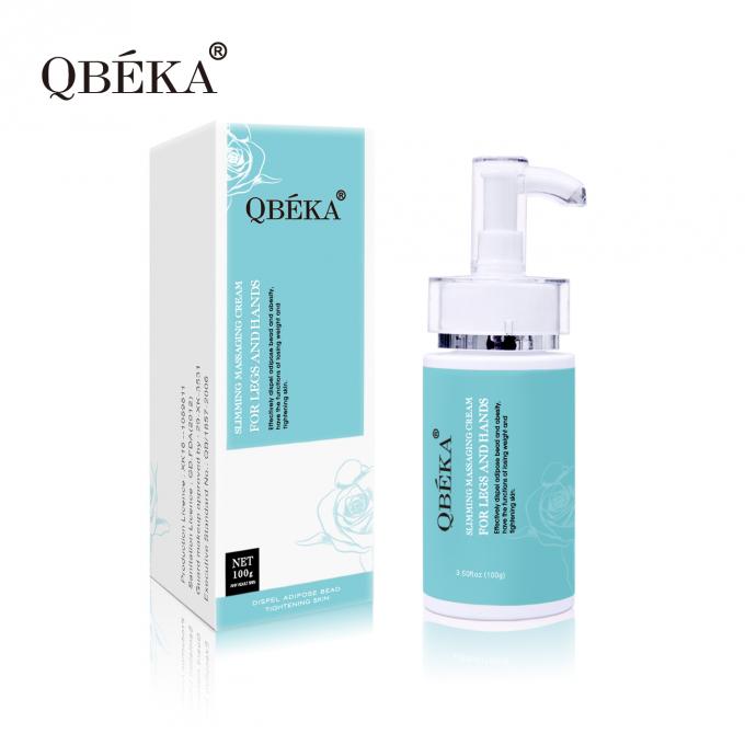 Peptidi Etichetta privata Organico Diminuzione della pancia 3 giorni Zenzero Flat Fat Tummy Burner Massage Cream 1