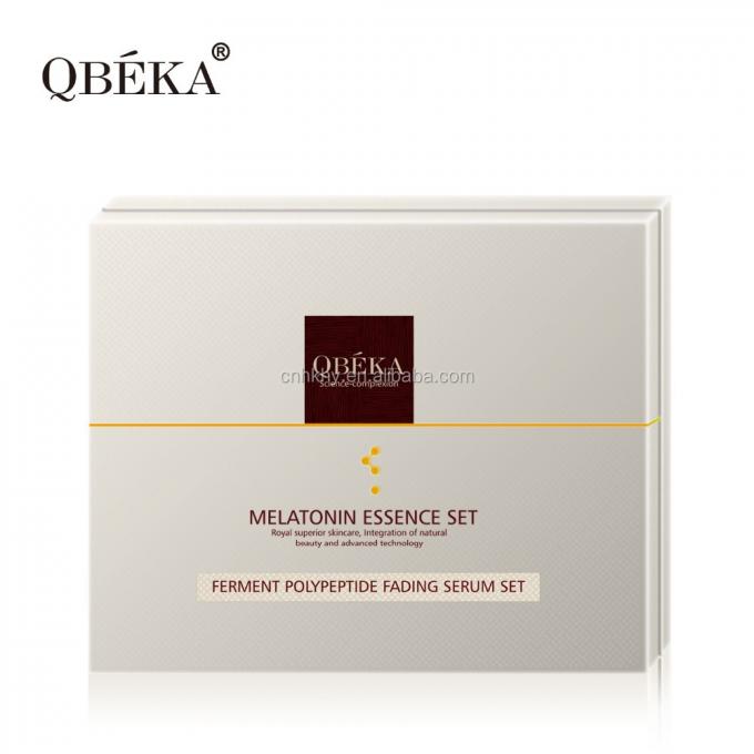 QBEKA Fermento Polipeptide Sero sbiancante Sero sbiancante Kit facciale oro per effetto lifting 2
