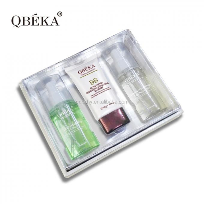 QBEKA Fermento Polipeptide Sero sbiancante Sero sbiancante Kit facciale oro per effetto lifting 1