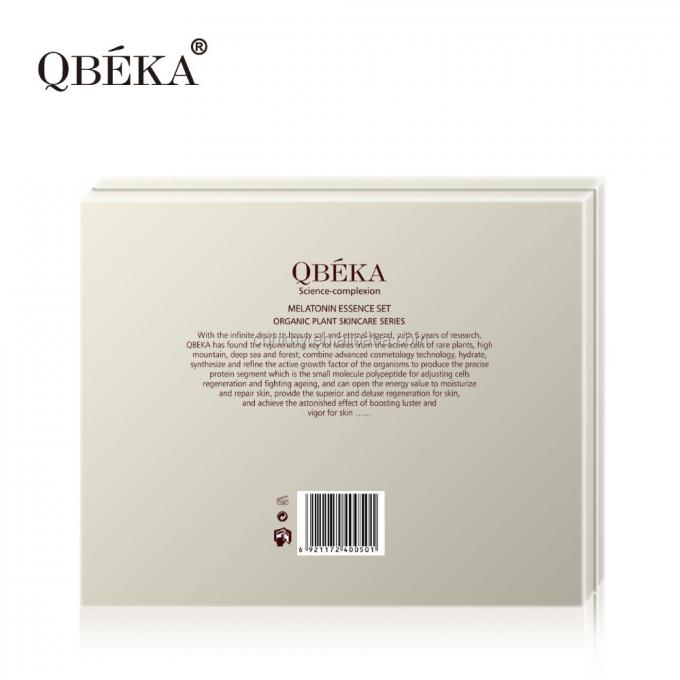 QBEKA Fermento Polipeptide Sero sbiancante Sero sbiancante Kit facciale oro per effetto lifting 3