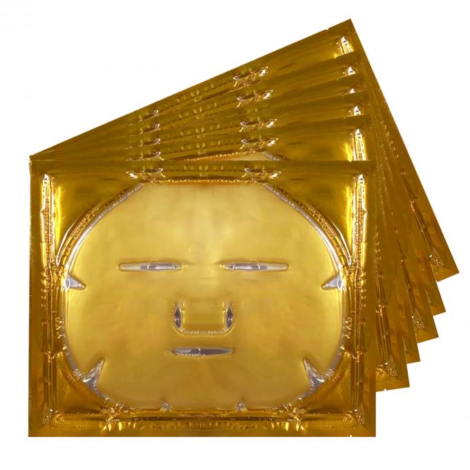 Maschera organica 24K oro per la casa gel rilassante customizabile collagene cristallo bellezza 2